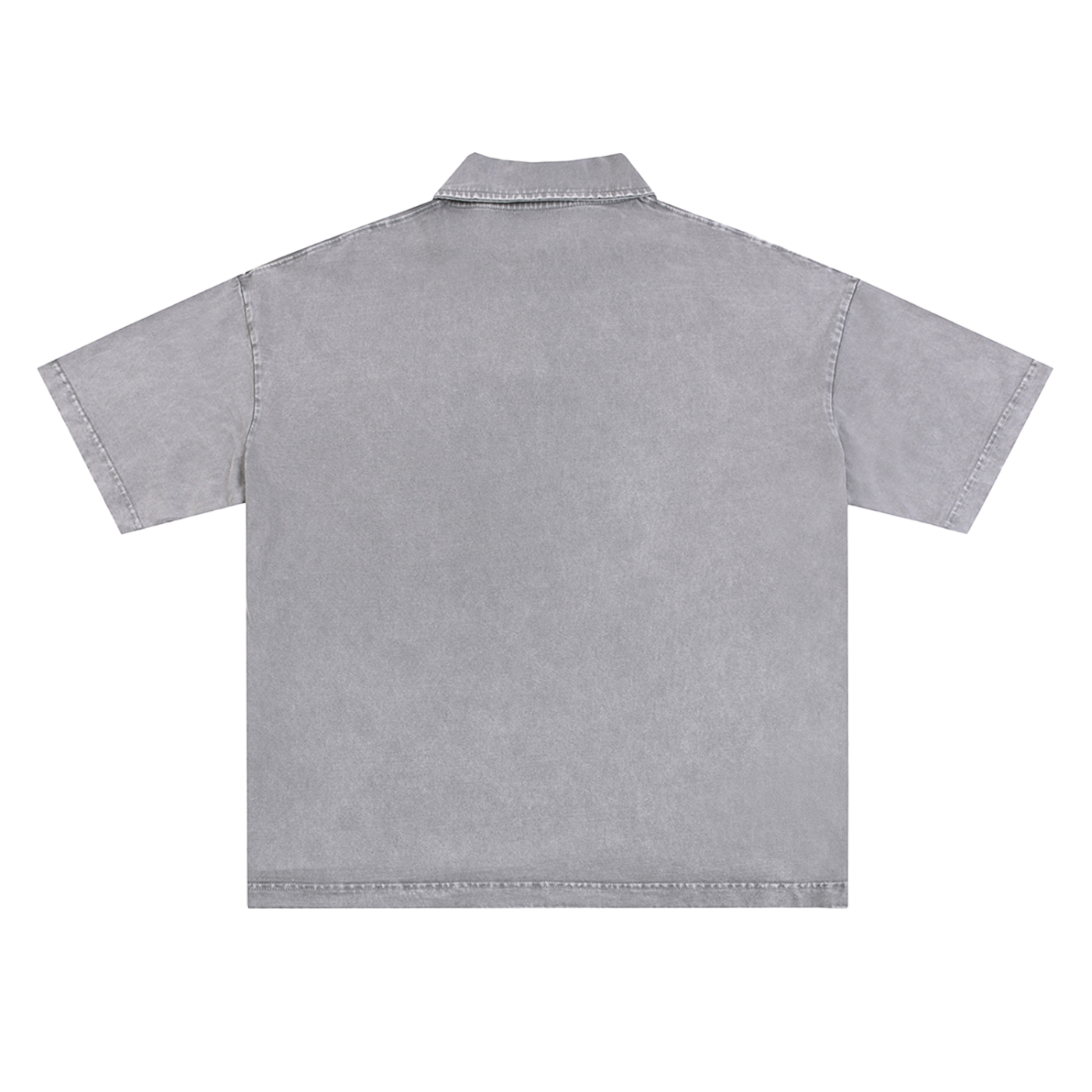 Cherry Bomb Heavyweight Snow-Washed Polo T-Shirt