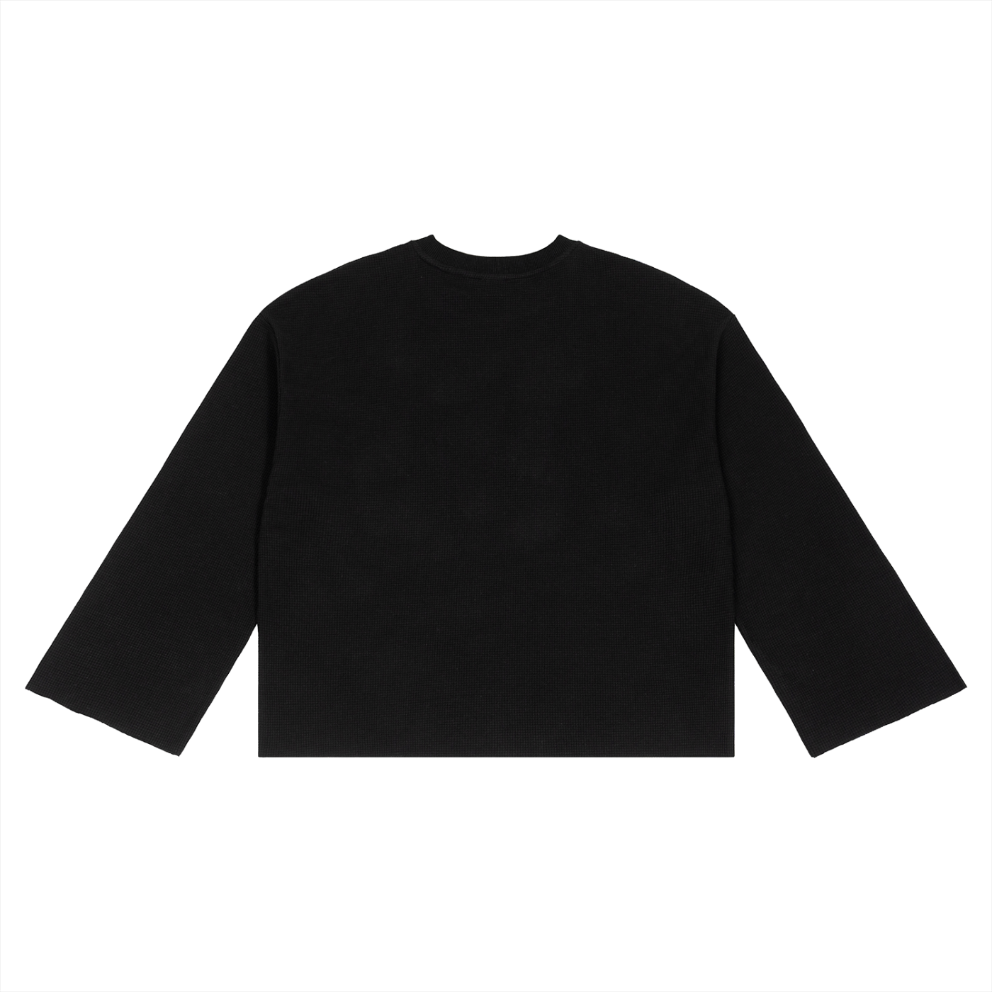Sad Sick World Waffle Raw Edge T-Shirt