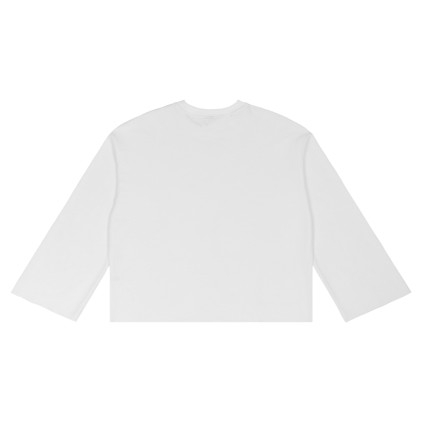 Spit It Out Waffle Raw Edge T-Shirt