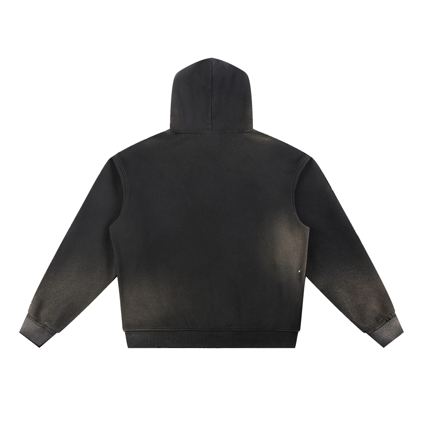 Accountability Sun Fade Frayed Fleece Hoodie